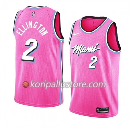 Miami Heat Wayne Ellington 2 2018-19 Nike Vaaleanpunainen Miesten Pelipaidat Swingman 